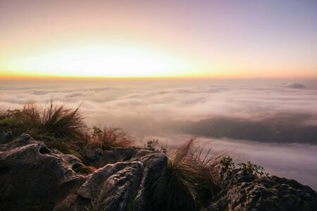 Phu chi fa in Chiangrai,Thailand