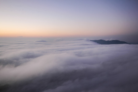 Phu chi fa in Chiangrai,Thailand