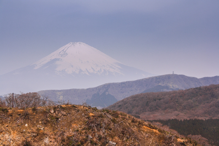 View of Mt.Fuji from Hakone, Japanの写真素材