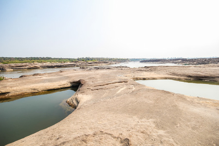 Sam Phan Boke, Ubon Ratchathani Thailandの写真素材