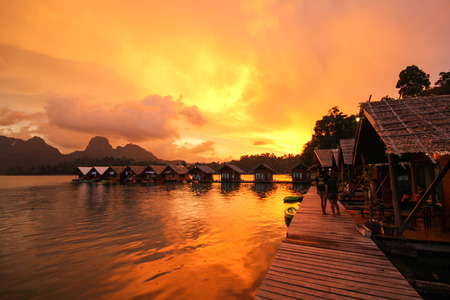 KHAO SOK National Park, Suratthani Thailandのeditorial素材