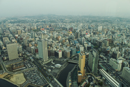 Landmark tower, Yokohama Japan, Minato Miraiのeditorial素材
