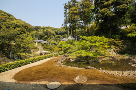 Engakuji temple, The famous temple in the city of Kamakura, Japanのeditorial素材