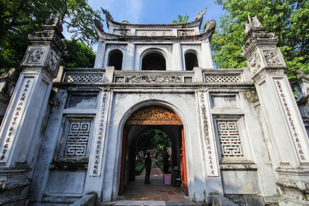 Building in Hanoi city of Vietnamのeditorial素材