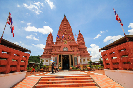 WAT PA SIRI WATTANA WISUT, NAKHON SAWAN, THAILANDのeditorial素材