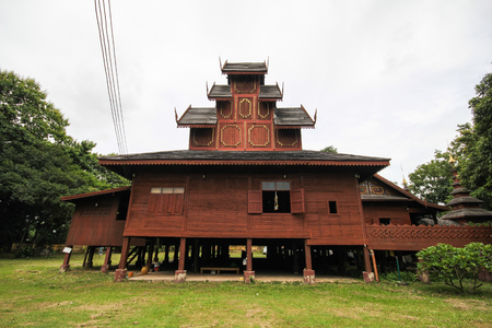 Wat Chom Sawan, Phrae, Thailandの写真素材