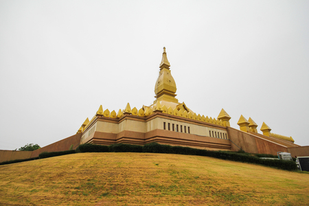 Chedi Maha Mongkhon Bua, Roi et, Thailandの写真素材