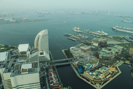 Landmark tower, Yokohama Japan, Minato Miraiのeditorial素材