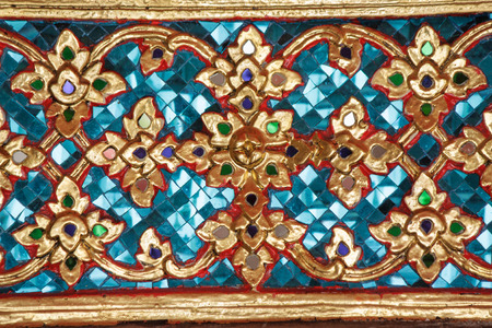 Thai art ornamentの写真素材
