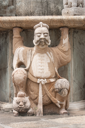 Chinese statueの写真素材