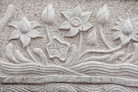 Flower stoneの写真素材