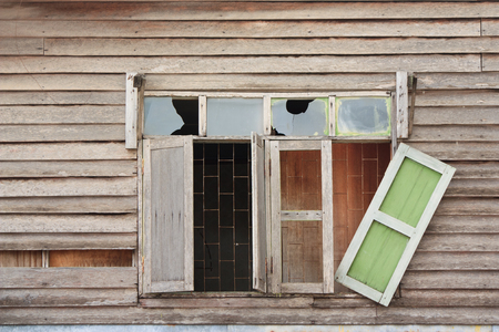 Old windowsの写真素材