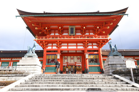 Fushimi Inari Shrine In japanのeditorial素材