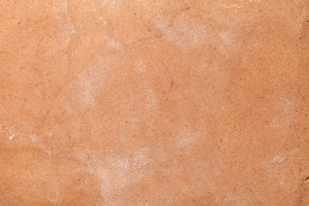 Raw gingerbread dough background. Texture for Christmas. Top viewの写真素材