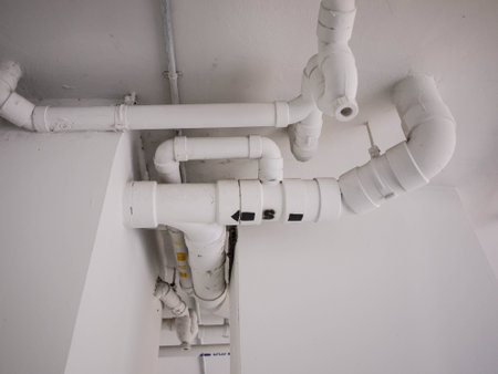 pipe of the building