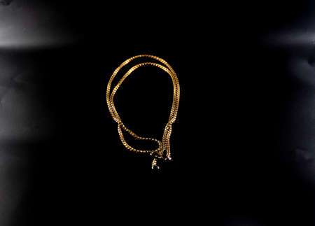 Latest Fashion artificial gold plated copper chain jewelryの写真素材