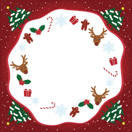 christmas card imagesのイラスト素材