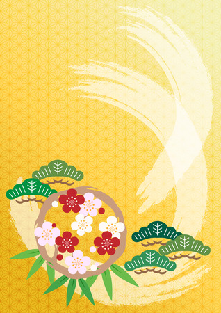 Image of New Year in Japanのイラスト素材