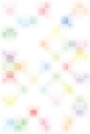 Colorful checkered pattern of blurringのイラスト素材