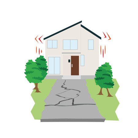 Earthquakeのイラスト素材