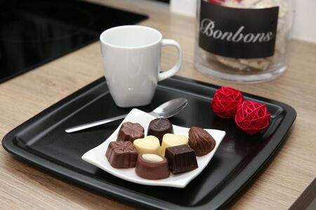 Coffee trayの写真素材