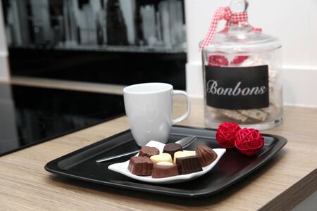 Coffee trayの写真素材