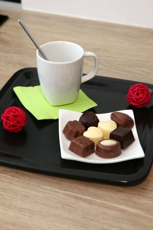 Coffee trayの写真素材