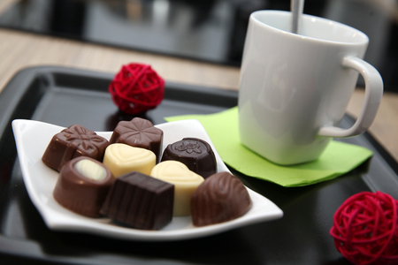 Coffee trayの写真素材