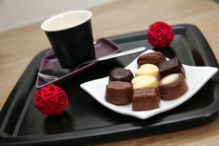 Coffee trayの写真素材