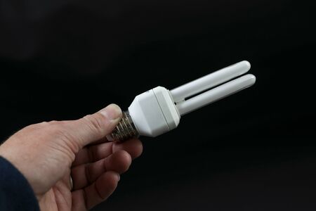 Low consumption light bulbの写真素材