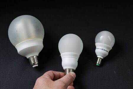 Low consumption light bulbの写真素材