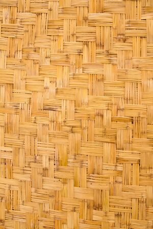 weaven bamboo textureの写真素材