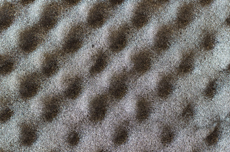 texture of gray  soft foamの写真素材