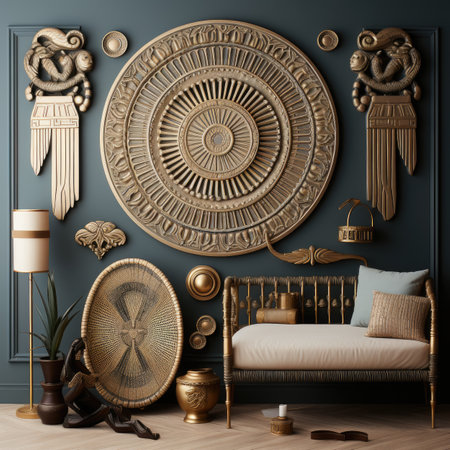 Luxury bedroom interior in classic styleの素材