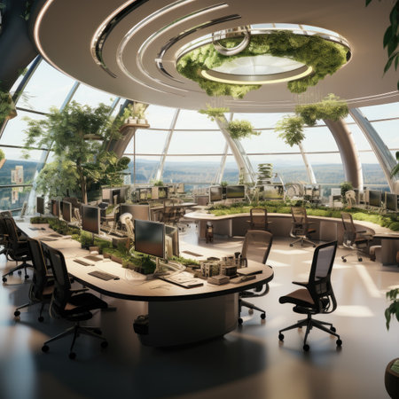 modern office interior. Business meeting room concept.の素材