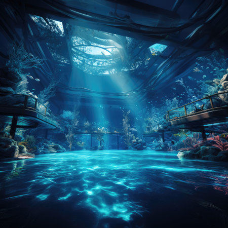 Underwater world.の素材