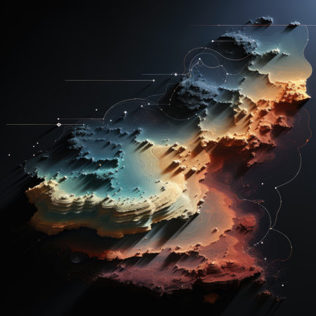 abstract background, futuristic art illustration,の素材