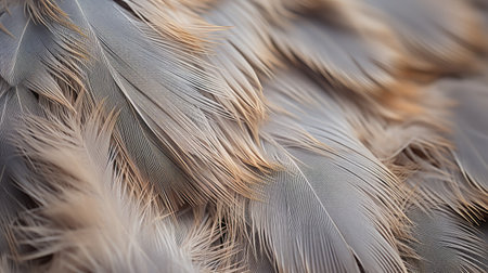 feathers of a pigeon as a background. close-upの素材