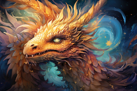 Fantasy dragon.の素材