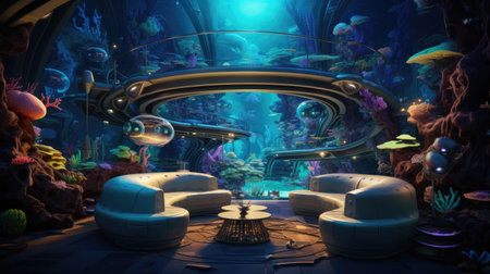 Underwater world.の素材