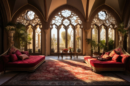 Interior of a mosqueの素材