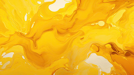 abstract yellow background with watercolor stains, can be used as a backgroundの素材