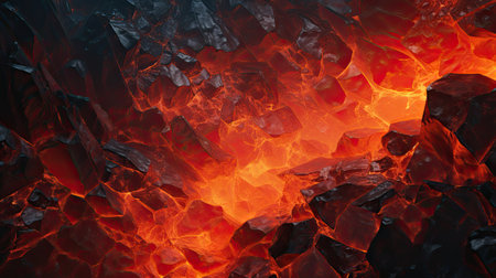 Lava flow. Abstract background.の素材