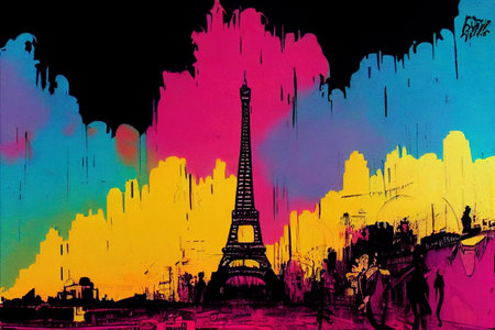 Paris, tour eiffelの素材