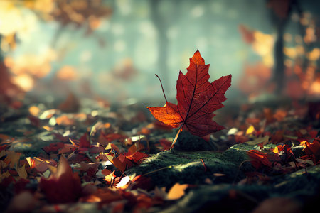 autumn leaves 10の素材