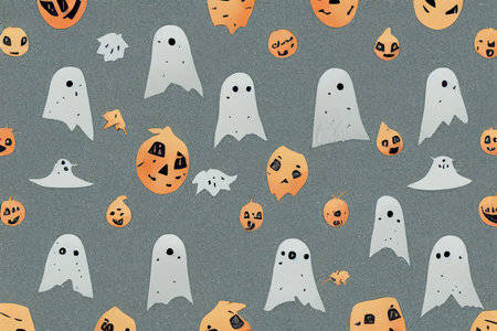 Graphic set of cartoon illustration and pattern with cuteの素材