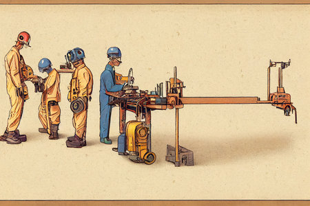 Assemblers and Fabricators, All Other ,Cartoon illustrationの素材