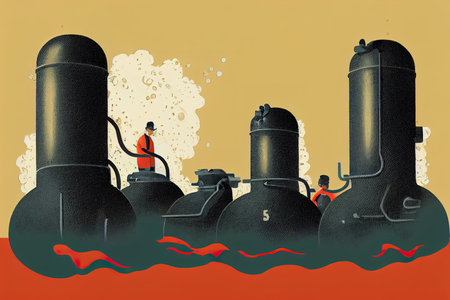 Boilermakers ,Anime style illustrationの素材