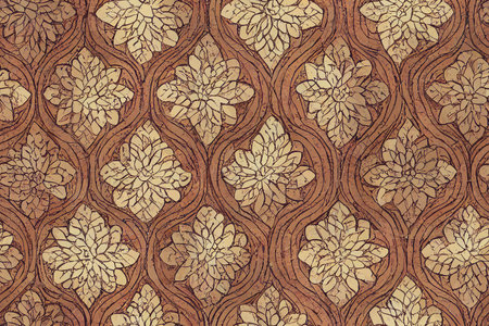 Ornamental Base Background Repeat All over Floral Texture Multiの素材