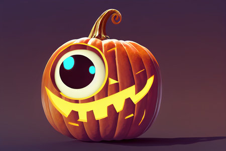 Halloween character, Halloween spooky eyeball, halloween cartoon character. Forの素材